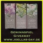 Joellas Day Gewinnspiel Giveaway Yves Rocher Düfte Zitrus Kirschblüte Flieder